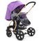 三乐婴儿车高景观婴儿推车可平躺宝宝车收车可自动锁车功能 紫色