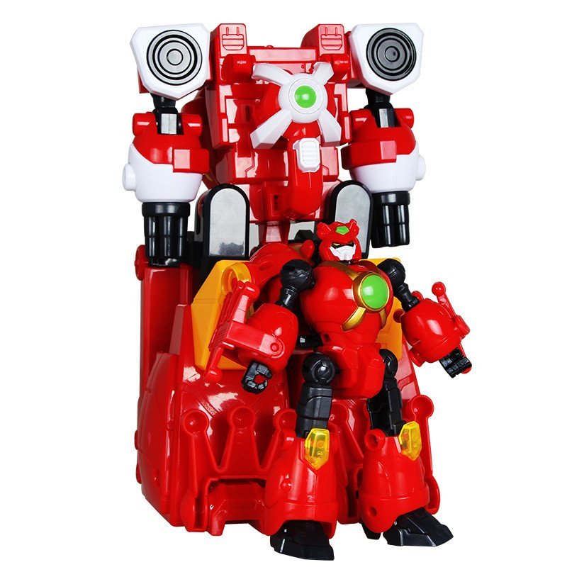 奥迪双钻快乐酷宝2高端变形机器人合体雷霆战宝512601高清实拍图