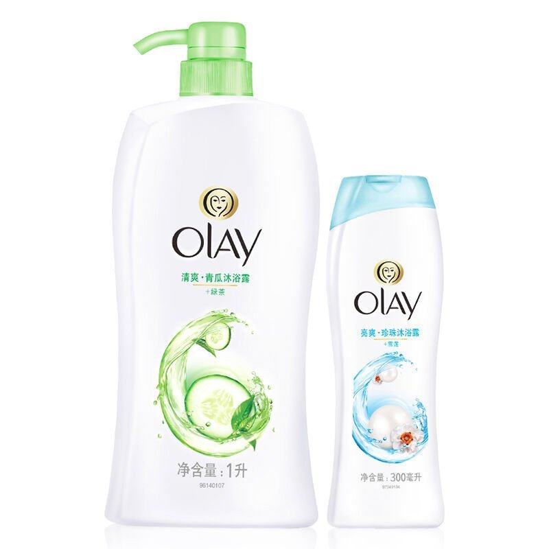 OLAY水嫩清爽1L配亮爽珍珠300ml