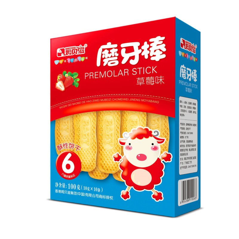 姆贝滋磨牙棒【草莓味】