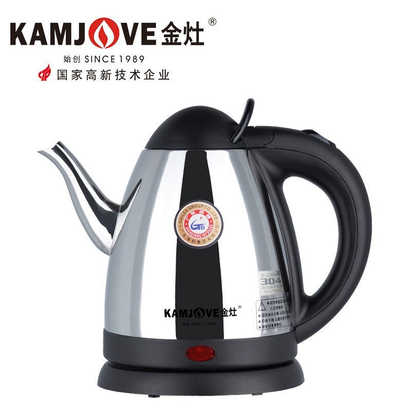 KAMJOVE/金灶 T-76 子弹头电热水壶不锈钢电茶壶开水壶烧水壶