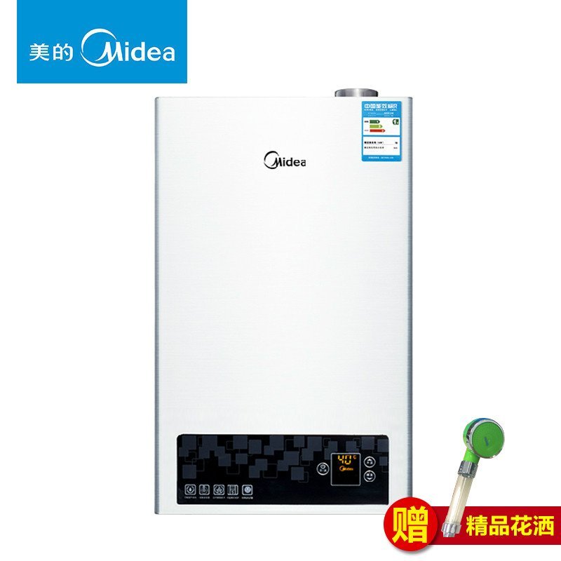 Midea/美的 JSQ21-12LE热水器天燃气恒温强排冷凝燃气热水器12升
