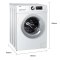 海尔（Haier）EG8012B29WC 8公斤变频滚筒洗衣机（白色）