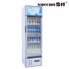 雪村(Xuecun) LC-258A 258升单门陈列柜冰柜冰箱 立式保鲜柜冷柜 超市啤酒饮料柜 商用展示柜