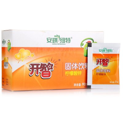安琪纽特开智固体饮料柠檬酸锌90克