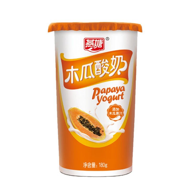 燕塘木瓜U型杯酸牛奶180g