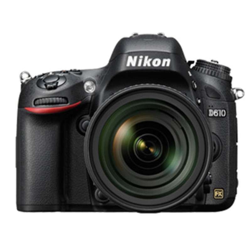 尼康(Nikon）D610数码单反相机 套机+24-120/4G套机+16G卡+包+清洁套装+UV镜