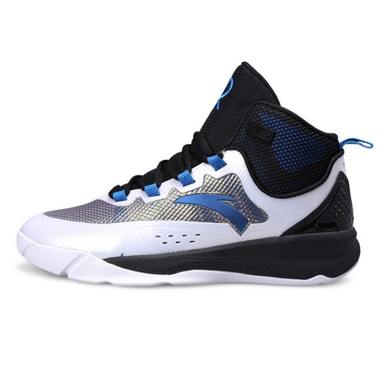 安踏anta篮球鞋运动鞋男2015秋季新款耐磨防滑高帮球鞋11531130 黑