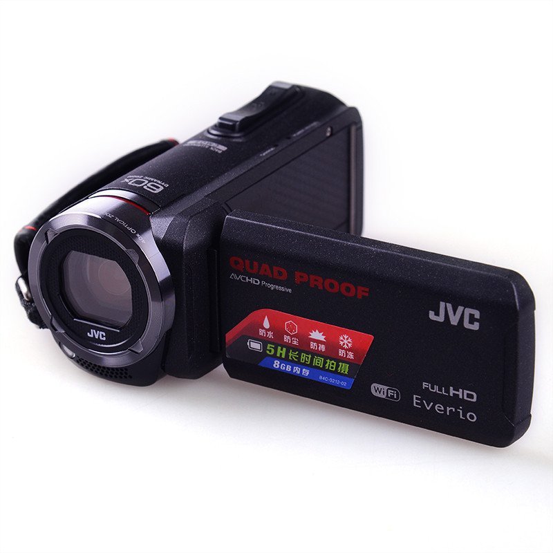 JVC 高清闪存摄像机 GZ-RX520BAC（黑）