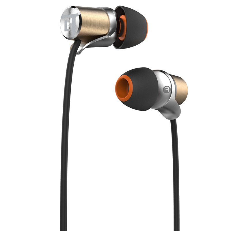 TiinLab耳一号 TT231金属重低音HIFI 入耳式线控耳机【香槟金】