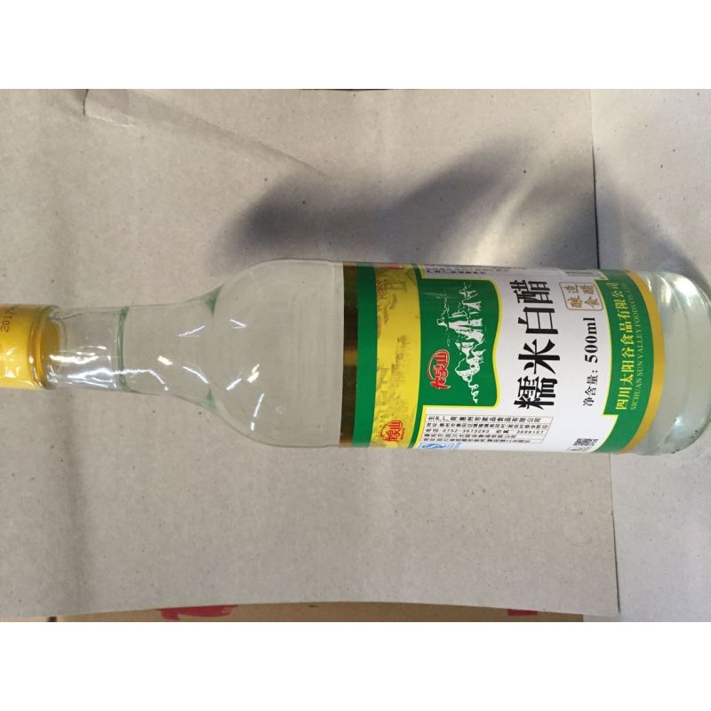 龙泉山糯米白醋500ml