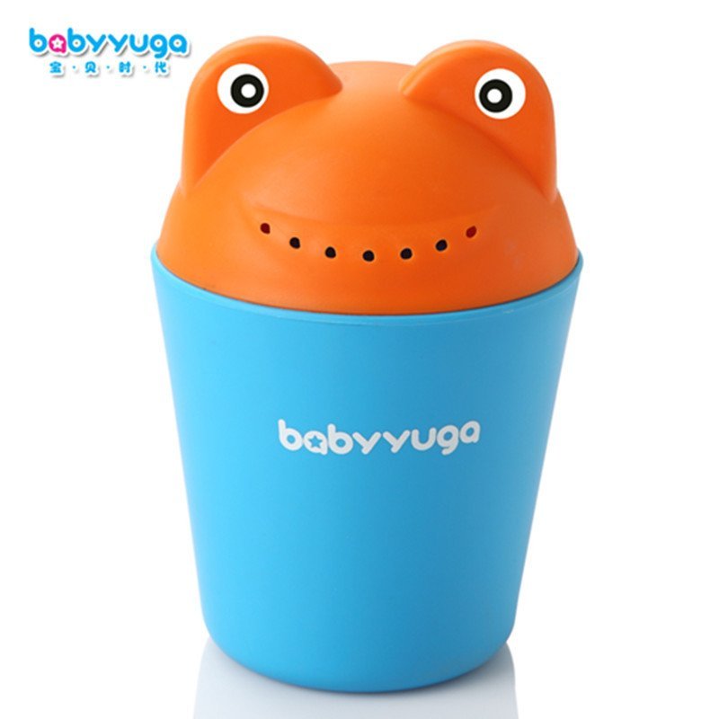 宝贝时代（babyyuga）BH-712 青蛙洗头杯 蓝色