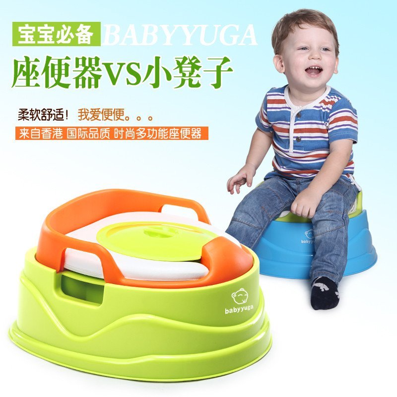 宝贝时代大号（babyyuga）BH-109 凯乐坐便器 清新绿