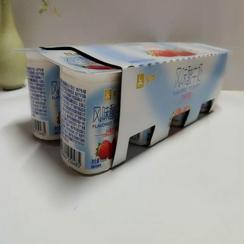 蒙牛草莓单果粒酸牛奶100g*8