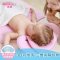 巢生3D婴儿定型枕头防偏头可水洗推车枕头舒适透气多功能宝宝枕 浅粉色