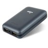 aigo 移动电源S3 双USB接口 迷你充电宝10000毫安 灰色