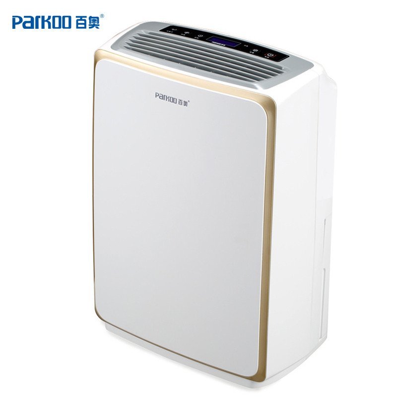 百奥（PARKOO）除湿机/抽湿机 除湿量12升/天 家用静音除湿器地下室衣帽间干衣净化HD165A