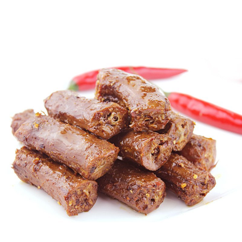 红全周鸭脖 香辣味鸭脖子小吃熟食卤味真空包装300g