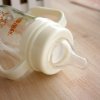 爱得利IVORY奶瓶 婴儿奶瓶带吸管手柄宽口径奶瓶新生儿玻璃奶瓶240mL A101