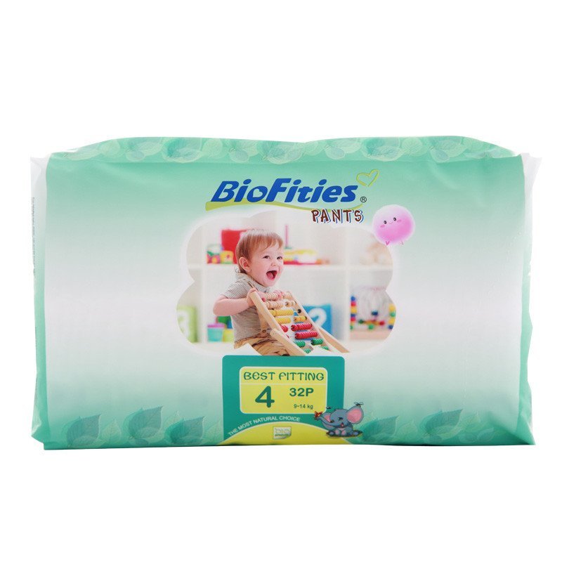 【苏宁自营】爱婴舒坦BioFities拉拉裤4号L(9-14kg)