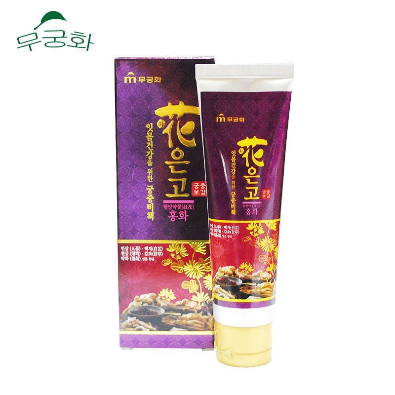 芜琼花花龈膏红花牙膏110g