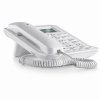 摩托罗拉(MOTOROLA)普通家用/办公话机来电显示电话机商务有绳座机CT420C(白色)