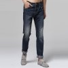 PLAYBOYJEANS 5114030 男士修身小直筒街头牛仔裤