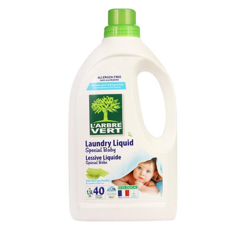 绿柏薇(L’ARBRE VERT) 婴幼儿洗衣液 1.5L