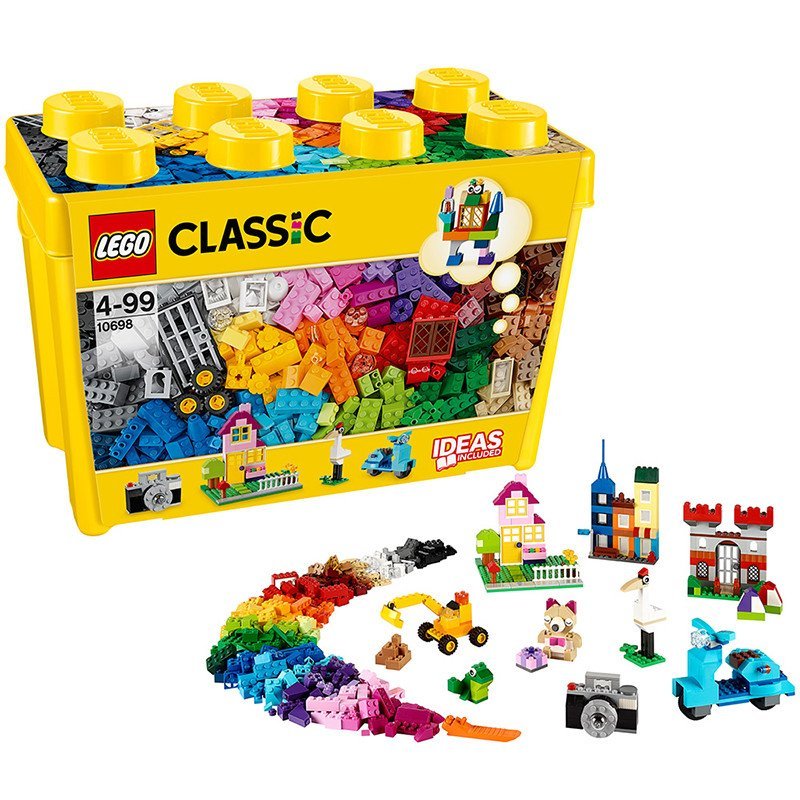 LEGO 乐高 Classic 经典创意系列乐高经典创意大号积木盒 10698