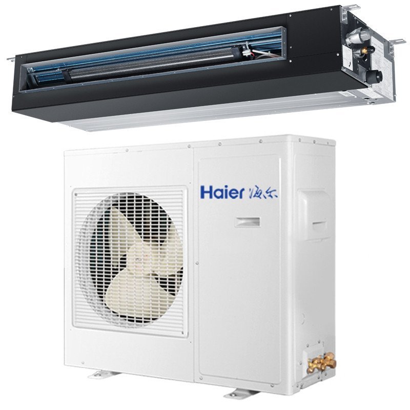 海尔（Haier）KFRd-52NW/54CBA12 家用中央空调2匹超薄风管机 包8米铜管 免人工费 220V