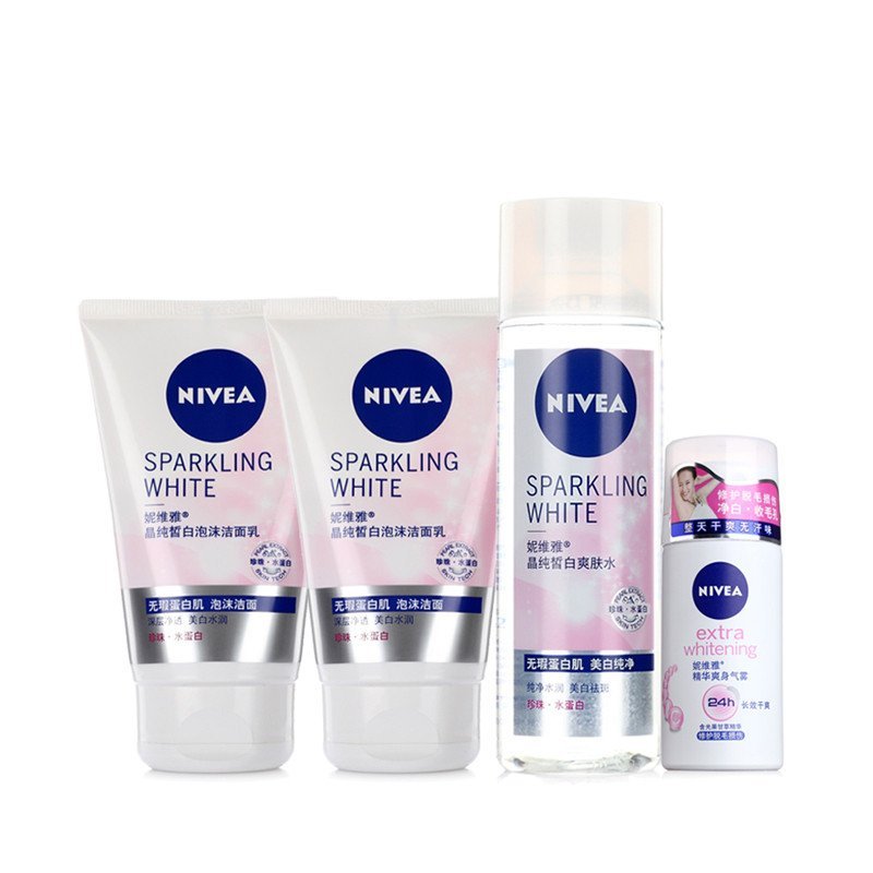 妮维雅(NIVEA) 晶纯皙白女士套装