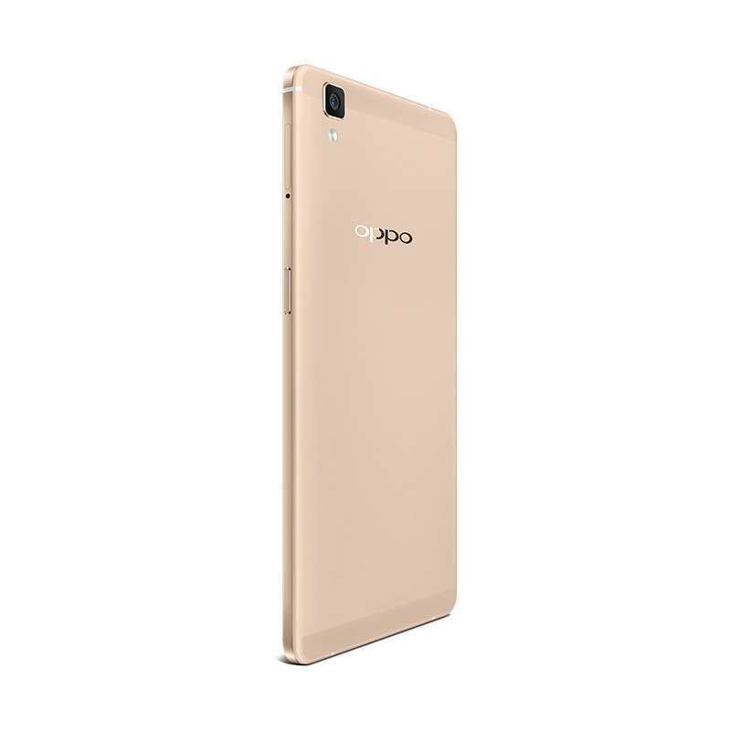 oppor7s移动4g手机金色