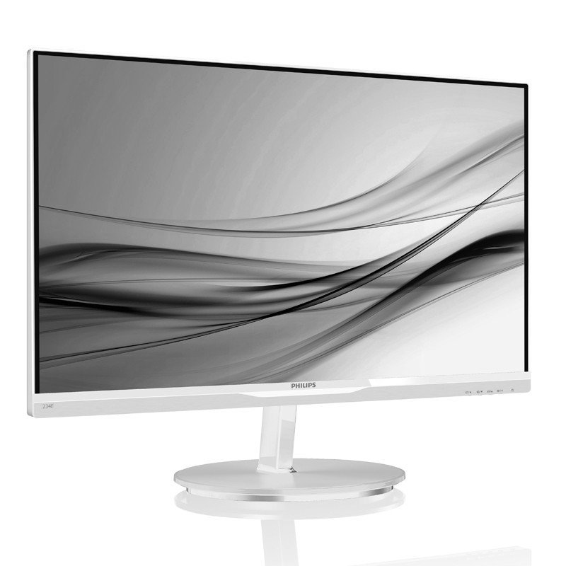 飞利浦(philips)234e5qsw 23英寸ah-ips面板广视 液晶显示器(白色)
