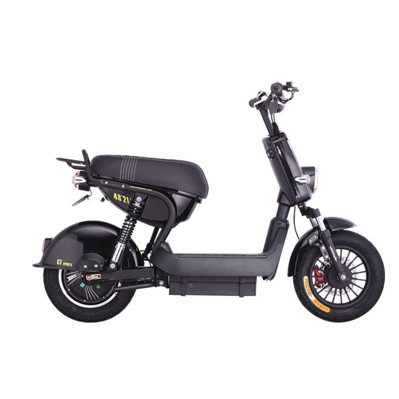爱玛电动自行车MINI家族系列 Kiddy TDT519Z 可爱帅气 超大续航 黑