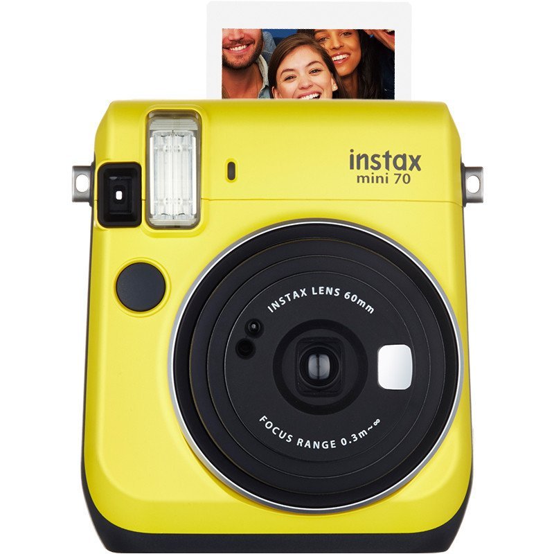 富士（FUJIFILM）INSTAX 一次成像相机立拍立得 mini70相机 暖日黄