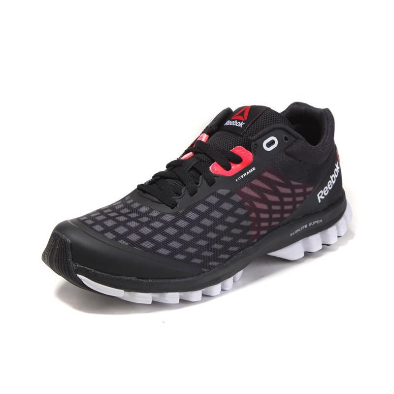 REEBOK女跑步鞋冬季新款运动鞋低帮V66154 黑 37.5码
