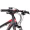 土拨鼠MARMOT铝合金山地车自行车男女式单车成人山地自行车30速 白红黑