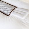 吉祥三宝(Geely Sanbo)家纺 护颈枕芯 药物枕 助眠枕 白色 45*70cm
