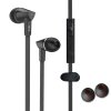 BYZ K35 黑色 耳机入耳式 重低音 线控带麦 苹果手机电脑平板通用