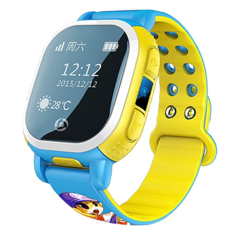 腾讯儿童 电话手表(蓝色) 智能手表可拍照定位通话 学生儿童防丢失电话手环手机