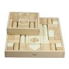 木玩世家 大块原木清水积木i5004 玩具 进口榉木归真