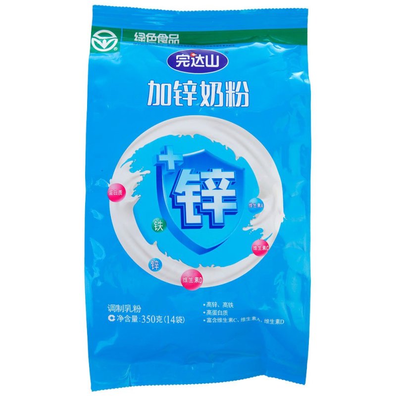 完达山加锌奶粉350g