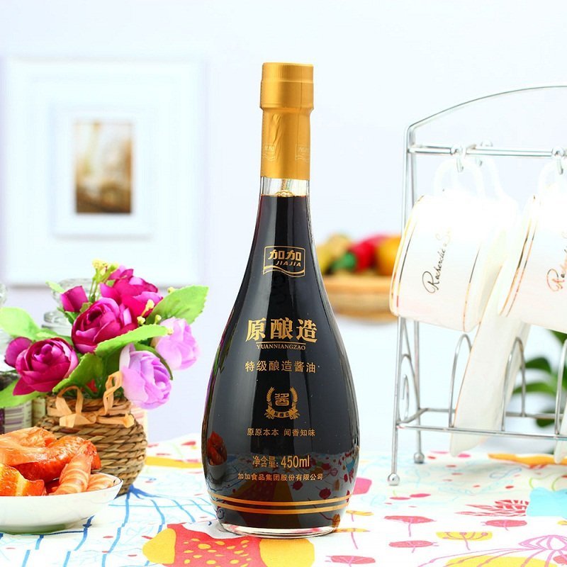 加加原酿造特级酿造酱油450ml