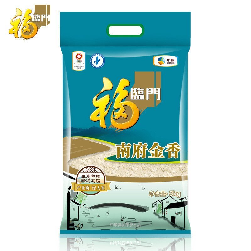 福临门自然香软糯香米5kg