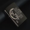 ZORRO私人专属订制礼品火机烟具 加厚铜壳 煤油打火机防风免充气体 创意收藏 激光双面雕 啡冰底色