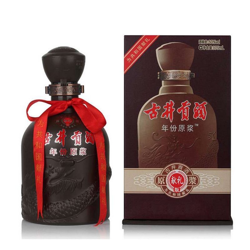 古井贡酒年份原浆献礼版 50度375ml
