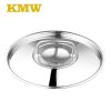 KMW绿鼎双酷合金不锈钢专利健康汤锅24cm 可视玻璃盖 电磁煤气通用