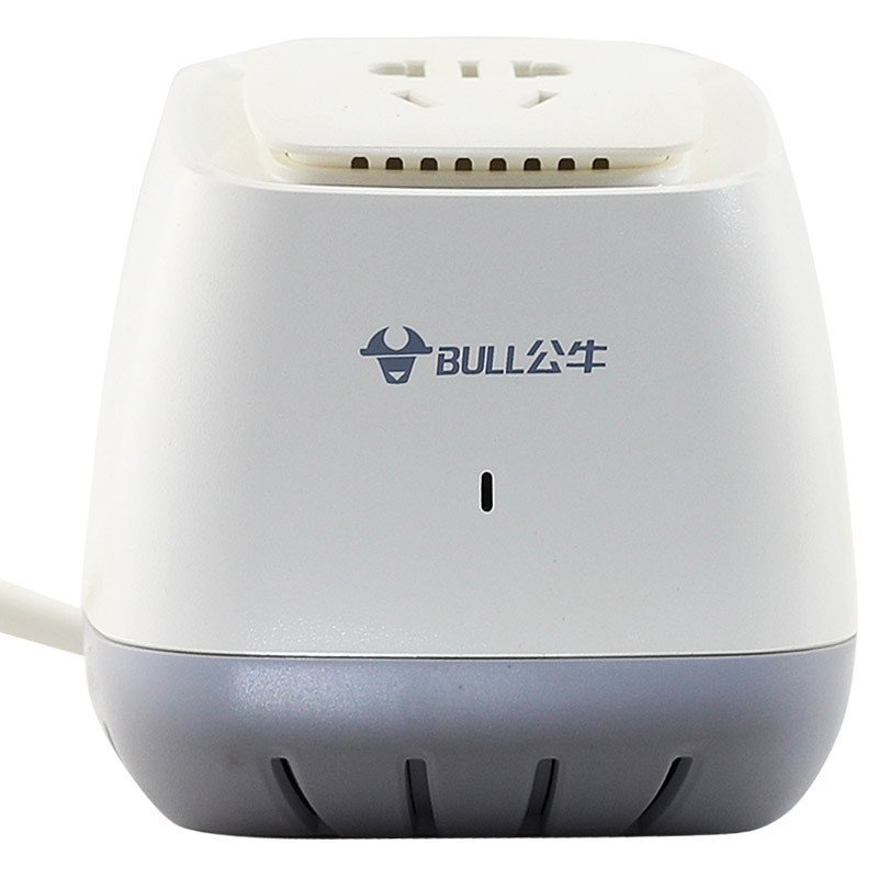 公牛GN-P1W全长1.8米出国旅行220V/110V互转额定功率60W转换器插座/插排/接线板