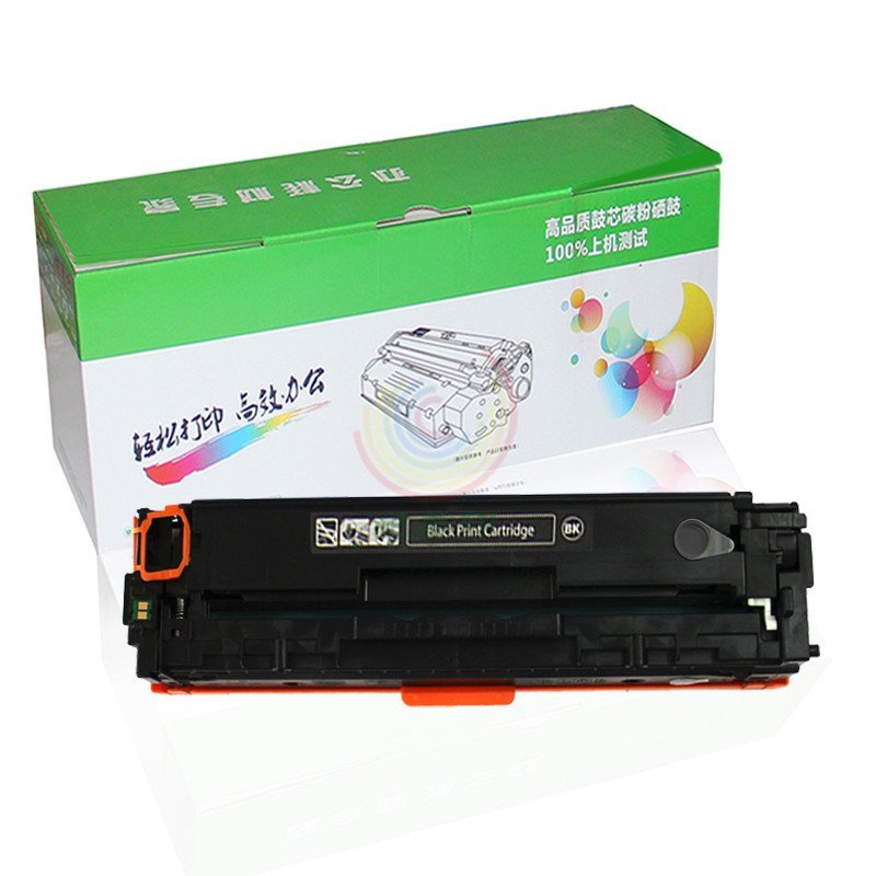 耐美印 适用惠普CB540A 易加粉彩色硒鼓 HP125A CP1515n 1518ni CP1215 CM1312 黑色