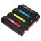 耐美印 适用佳能CRG416硒鼓彩色易加粉一套 Canon MF8050Cn 8030 8040 8010 8080 彩色一套